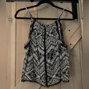 Express Tie Back Apron Tank